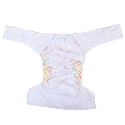 Pañales reutilizables para adultos adultos pañal de tela reutilizable para mujeres, me incontinencia y ostomía ropa interior para mujeres y hombres