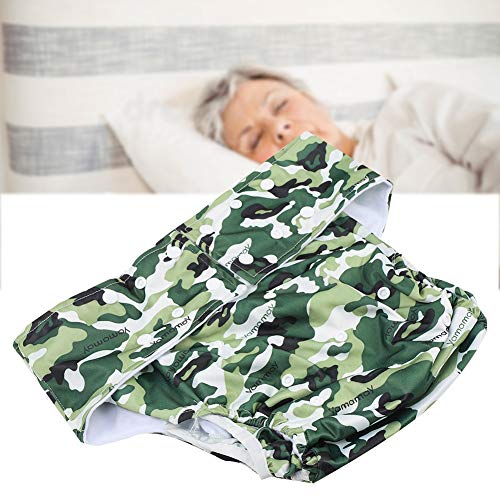 Pañales reutilizables para adultos adultos pañal de tela reutilizable para mujeres, me incontinencia y ostomía ropa interior para mujeres y hombres