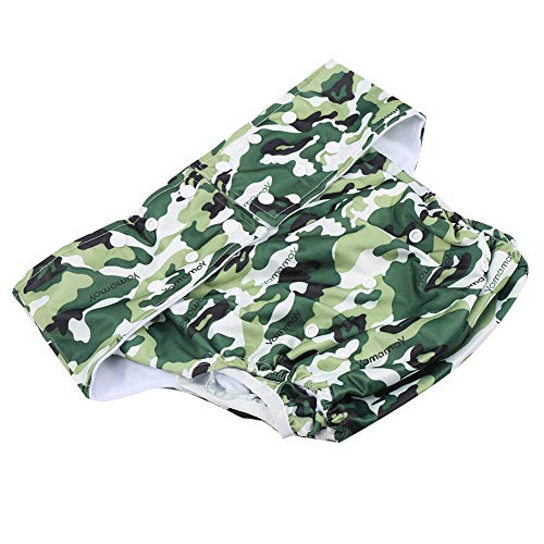 Pañales reutilizables para adultos adultos pañal de tela reutilizable para mujeres, me incontinencia y ostomía ropa interior para mujeres y hombres