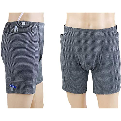Pantalones Para El Cuidado De La Incontinencia Ropa Interior De Catéter Para Ancianos, Bolsa De Drenaje De Orina Pantalones Para Cirugías Abdominales Paciente, Bolsa De Drenaje De Ostomía Ropa Para