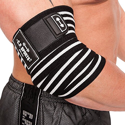 Par de coderas de C.P. Sports T22 Press de banca profesional