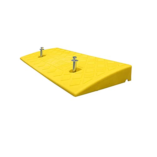 Piñones, Almohadillas Para Cuestas De Alquiler Rampasas Hospital Rampasas Rampasas Para Sillas De Ruedas Rampasas Servicio Rampasas Umbral De Movilidad Rampasas Para Acc(Size:9CM,Color:Amarillo)