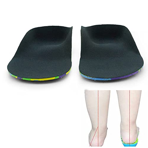 Plantillas de Soporte OrtopéDico para Arco Alto, CóModo NiñO Inserto Deportivo para Pies Planos, Fascitis Plantar, Dolor En Los Pies, Valgo del Pie para Hombres y Mujeres