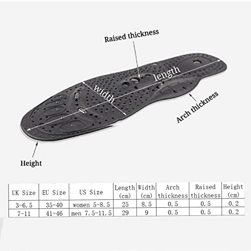 Plantillas Magnéticas Para Los pies, Almohadillas Magnéticas, Fatiga del Pie, Relajación de Los Músculos de la Suela, Fascitis Plantar, Inserto de Calzado Para Terapia de Masaje L (7-11)