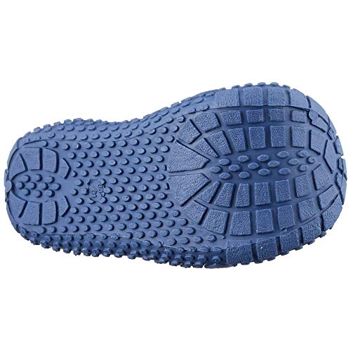 Playshoes Calcetines de Playa con protección UV Cocodrilo, Zapatos de Agua Unisex niños, Azul (Marine 11), 28/29 EU