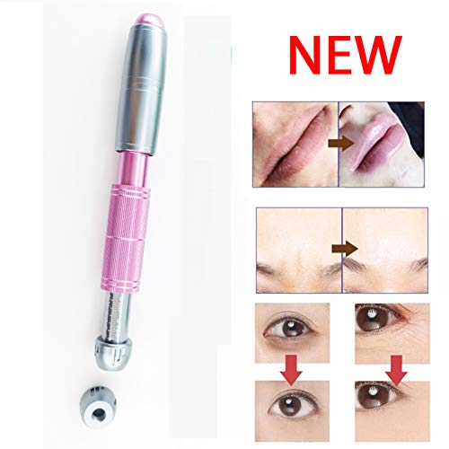 Pluma hialuronique 0,5 ml y 0.3ml, pistola de inyección de mano de mesoterapia 2 en 1 para perder peso, lipólisis, bolígrafo hialurónico antiarrugas,Rosado