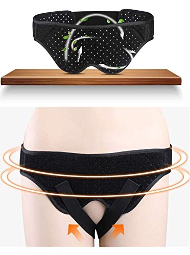 Protección, a prueba de polvo Hernia Cinturones, hernia inguinal apoyo for hombres y mujer médico del guardia de la hernia inguinal braguero Con 2 desprendible de compresión fácil de limpiar y durader