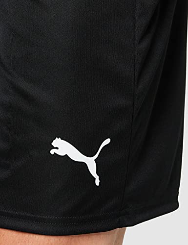 PUMA Liga Shorts Core Pantalones Cortos, Hombre, Negro Black White, M