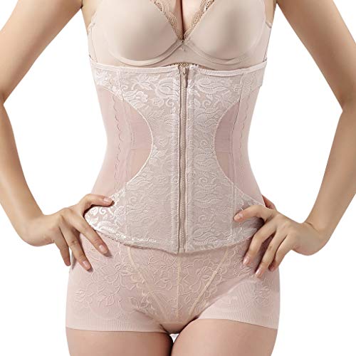 REALDE Mujer Body Reductor Busto Abierto Corsé Sin Costuras Faja Reductora Shapewear Adelgazante Faja Reductora Abdomen Bodies para Cómodo y Ligero Corsé Presumir De Buena Sin Costuras