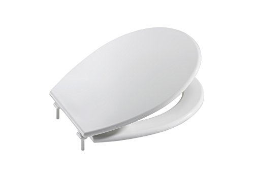 Roca A801396004 asiento y tapa, colección Victoria, bisagras acetálicas, color blanco