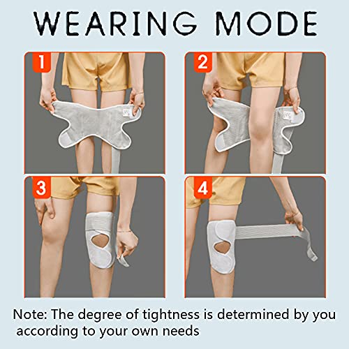 Rodilleras de menisco, Protector de rótula con estabilizador Lateral para Alivio del Dolor Articular Agudo y crónico, Soporte de menisco Roto para Hombres y Mujeres