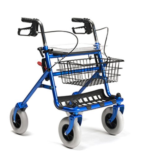Rollator – Andador – Andador (Soporte de bastón gehwagen Respaldo 4 ruedas