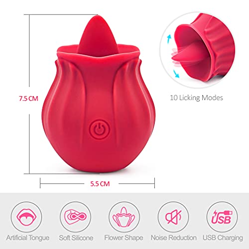Rose Toy Vïbràdôrèsmüjèr Sèxüàl con Mândô Clítőrîs Jùgùêtês Sêsxùâles para Pàrèjàs Côṋsôlâdőr Sêxùâl pàra Mùjêres Eștîmùlâdőr de Clítőrîs Femènịnô Séxǒ Jùgùêtês Pàrèjà Plàcêr Carga USB