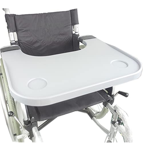 RSGK Bandeja extraíble para sillas de Ruedas, Accesorios de Escritorio de portátiles médicos, utilizados para Comer, Leer y Descansar, Adecuado para discapacitados, los Enfermos y los Ancianos