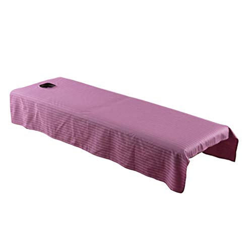 Sábanas Ajustables para Camilla Sábanas de Belleza para Mesa de Masaje/Lavable - Púrpura