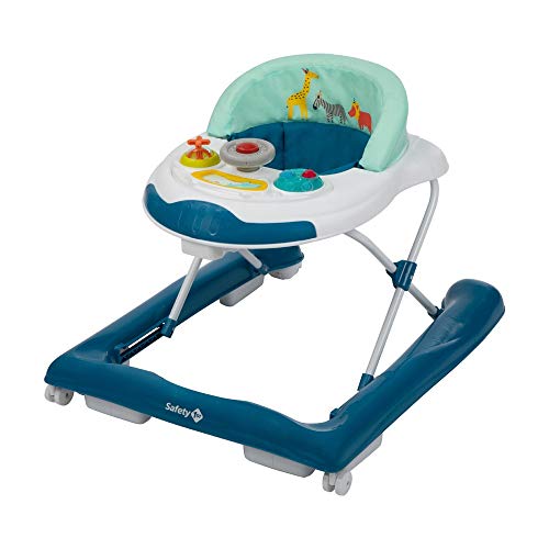 Safety 1st Bolid Andador bebé primeros pasos, 3 alturas regulables, Centro de actividades con 12 melodías, asiento acolchado, Base Antivuelco, Color Happy Day