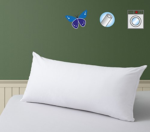 SAVEL, Almohada Suave Tacto Seda con Doble Funda, 70x40cm. Firmeza Alta