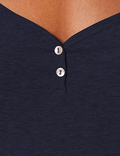 Schiesser - Camiseta Interior Tirantes para Mujer, Color Blau (Nachtblau 804), Talla 44