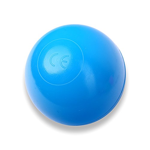 Schramm® 100 Piezas de Bolas para baño de Bolas Bolas para niños Bolas para bebés Bolas de plástico Bola de Piscina Sin suavizante 100 Pack