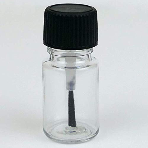 SD COLORS Kit de reparación de bolígrafo de pintura de retoque de 5 ml para ruedas de aleación de brillo negro (pintura+imprimación+laca)