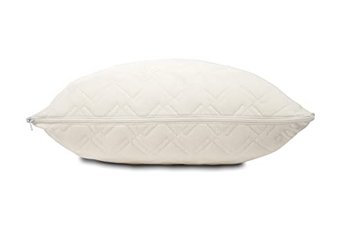 Seasons- Almohada viscoelástica 100% Muy Alta, 18cm. Adaptable y termosensible. Antiácaros. Medida: 70 cm