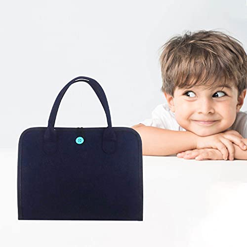 sharprepublic Tablero Ocupado Cognición Montessori Actividad de Viaje Aprendizaje en avión Vestirse Mantenerse Ocupado Libros de Tela de Fieltro Niños pequeños