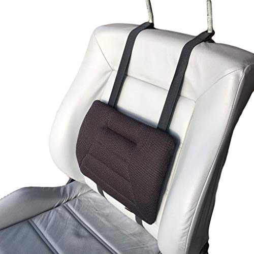 SITBACK - Cojín Lumbar para Coche (3D Black)