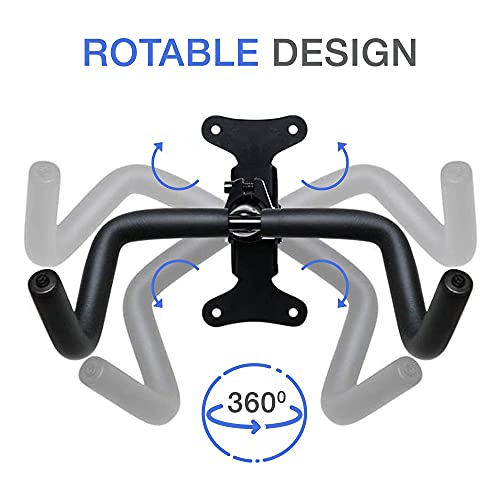 Soporte Bicicleta Pared Plegable y Acolchado, Soporte Bicicletas Pared, Colgador Bicicleta Pared, Colgar Bici Pared, Soporte Bici, Soporte para Bicicletas, Soporte Pared Bicicletas, Colgar Bicicleta