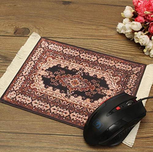 SUCAN Estilo De 28cm X 18cm De Algodón Alfombrilla De Ratón Alfombra Persa Para La PC De Escritorio Del Ordenador Portátil