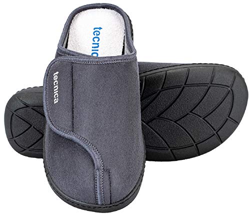 Tecnica 6-Pantuflas ortopédicas Made in Italy con plantilla extraíble (42)