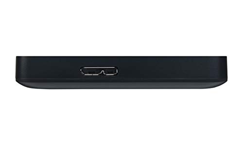Toshiba Canvio Basics - Disco duro externo portátil USB 3.0 de 2.5 pulgadas (1 TB) color negro