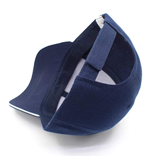 UKKO Gorra de Beisbol Gorras De Béisbol para Hombres para Hombres Cordilleras De Color Sólido Liso Sombreros Moda Capmen Y Gorras De Béisbol Casuales para Mujer
