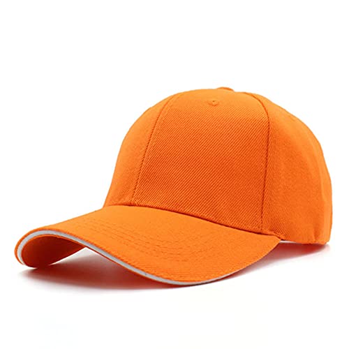 UKKO Gorra de Beisbol Gorras De Béisbol para Hombres para Hombres Cordilleras De Color Sólido Liso Sombreros Moda Capmen Y Gorras De Béisbol Casuales para Mujer