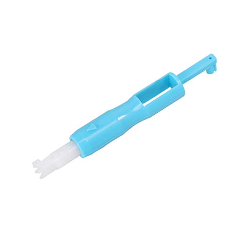 ULTNICE Aguja de Coser insertador Needle Threading Tool para máquina de Coser 3pcs (Azul)