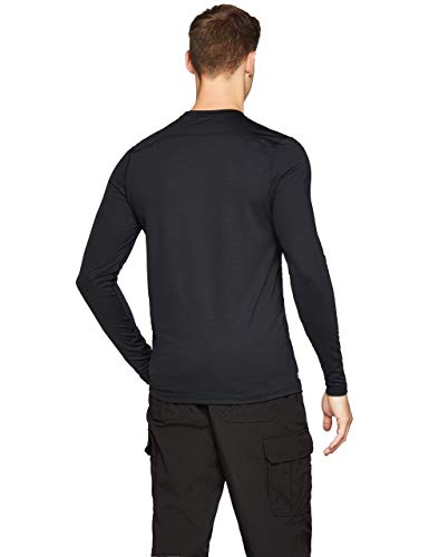 Under Armour TAC Crew Base Camiseta, Hombre, Negro (Black/Black 001), XL