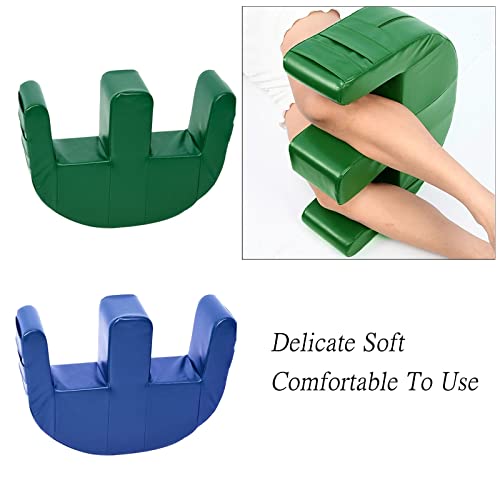 Uniquk Cama de Ancianos Almohadilla Dar la Vuelta Al Asistente de úLceras por DecúBito Dar la Vuelta Al Dispositivo de EnfermeríA Almohadilla para Voltearse de Costado Almohada U - Azul