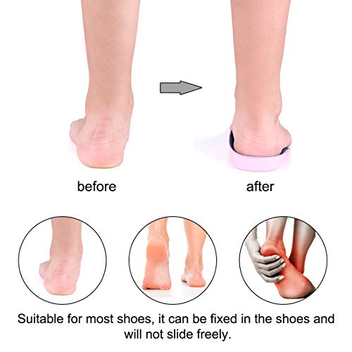 Valsole 3/4 Orthotics Shoe Insoles High Arch Supports and Deep Heel Cup Shoe Inserts, Relief Plantar Fasciitis, Flat Feet, Over-Pronation, Heel Spurs & Foot Pain (Men6.5-8.5/Women7.5-9.5)