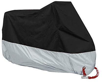 Venus valink Motocicleta Cubierta, Impermeable Lluvia Antipolvo UV Prevención Cubierta para Moto Bicicleta Eléctrica Scooter M-4XL, Resistente Bicicleta Funda Interior Exterior Protección Funda