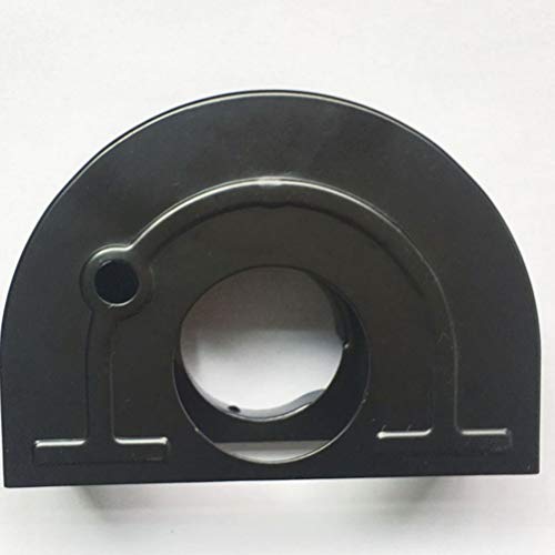 VILLCASE Cubierta de Amoladora Angular de Metal Protector de Protección de Amoladora Angular a Prueba de Polvo para Herramienta de Amoladora Joyería Diy Reparación (Negro Blanco)