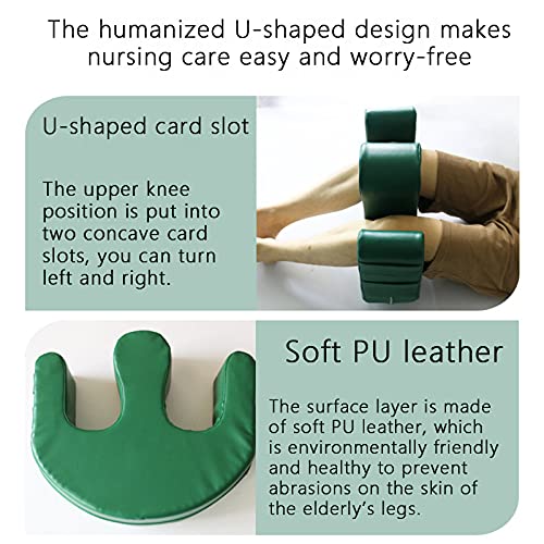 WANXJM Equipo de infermiéricos giratorios, dispositivos giratorios para pacientes relevantes de cama, equipamiento para el descanso de cama para pacientes o ancianos, verde