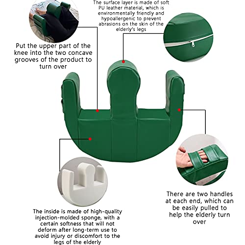 WANXJM Equipo de infermiéricos giratorios, dispositivos giratorios para pacientes relevantes de cama, equipamiento para el descanso de cama para pacientes o ancianos, verde
