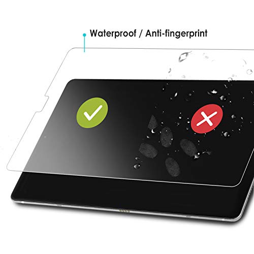 WD&CD [2 Piezas Protector de Pantalla Compatible con Samsung Galaxy Tab S5e/S6 10.5 SM-T720/SM-T725 Cristal Templado con [Garantía de por Vida] [Alta Definicion] [Anti Scratch] [Anti Bubble]