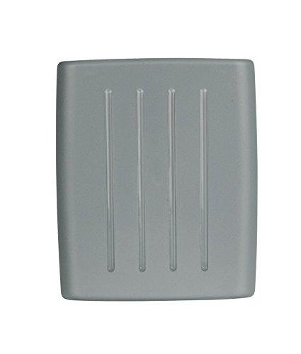 WENKO Taburete baño Kumba gris - Taburete, asiento-taburete, taburete de salón, Polipropileno, 38 x 47 x 32 cm, Gris