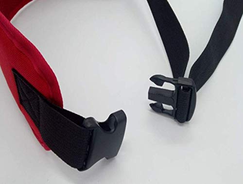 WFSH Cinturón de seguridad ajustable para silla de ruedas - Niños mayores Silla de comedor Cama Cinturón de seguridad para silla de ruedas - Cuidado de pacientes Arnés de seguridad