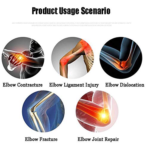 WY-Elbow Bisagras Cabestrillo Brazo - Férula para inmovilizador del Codo - Apoyo para el Codo para la tendinitis, Alivio para el Dolor del Codo - para Hombres, Mujeres