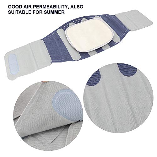 Wytino Soporte Lumbar, Alivio de Refuerzo para la Espalda para el Dolor Lumbar, cinturón de Soporte Ajustable en la Espalda con Soporte Lumbar Reforzado para Hombres y Mujeres(L)