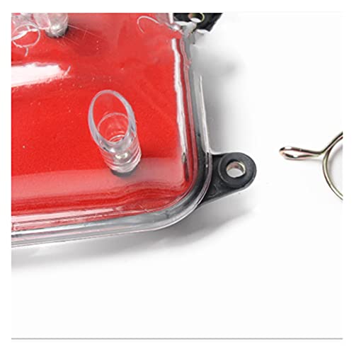 XINLIN Ruderude Caja de Aire Scooter/Limpiador de Aire/Conjunto de Filtro de Aire FIT FOR MINARELLI Jog 50 90 3KJ 4DM CPI Hussar Keeway Focus F-Act Matrix Venus 50 (Color : Red)