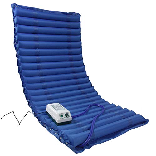 yankai Colchón De Aire con Compresor Ajustable De Ciclo Alterno Colchón De Aire Cojín De Decúbito Inflable Casero Cama De Aire Colchón De Aire Antiescaras Cojín De Decúbito NIU
