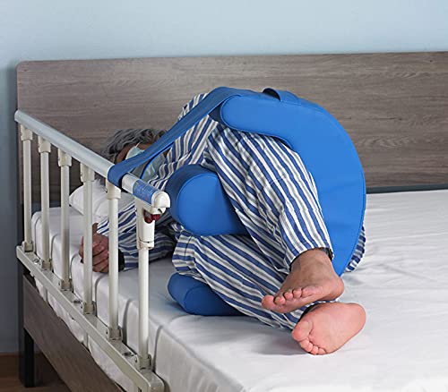 YAOYAOO Almohadilla de Torneado Anti-decúbito, Torneando El Dispositivo De Enfermería para Ancianos/Paciente/minusválidos, Antiescaras Dispositivo de Giro del Paciente con Correa Fija