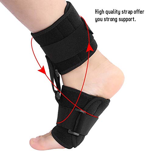 Yinhing Ortesis para pies, Tobilleras Foot-Up Ortesis Foot-Up, Ayuda con los pies para soltar el Alivio del Dolor en Las articulaciones Comodidad Cojín Ajustable para Hombres y Mujeres
